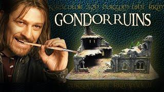 The Secret to Realistic Gondor Ruins - MESBG