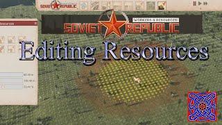 Editing Map Features (Resources) Existing Map :: Workers & Resources Soviet Republic