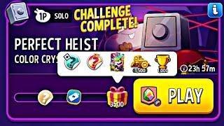 color crystals rainbow perfect heist solo challenge match masters today gameplay.