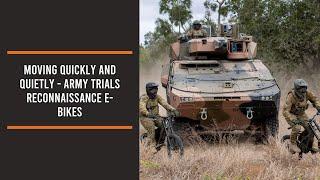 Moving quickly and quietly - Army trials reconnaissance E-Bikes