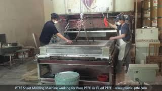 PTFE sheet moulding machine for molding sheet use hydraulic