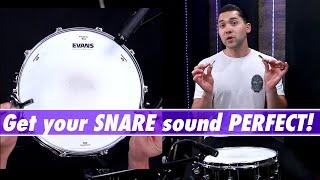 How to Tune Your Snare Drum Perfectly!