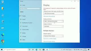 How to Change your Resolution and Screen Size in Windows 10