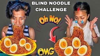 OMG K VAYO YESTO ||BLIND SPICY NOODLES CHALLENGE GONE WRONG||pi vlog||