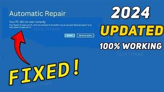 How To Fix Automatic Repair Loop in Windows 11 | Startup Repair Couldn't Repair Your PC (2023)