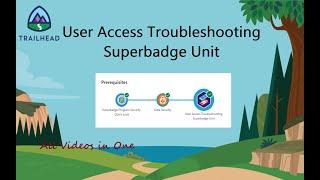 User Access Troubleshooting Superbadge Unit|| All Challenges