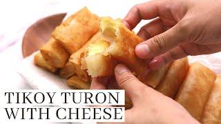 Tikoy Turon with Cheese Recipe ( Merienda Menu )