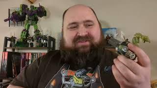 Joytoy Warhammer 40,000 Ork Kommandos Burna Boy Ragrob unboxing and first impressions