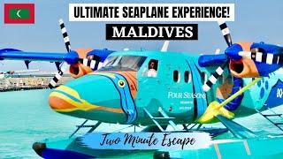 Watch This Before You Travel To Maldives Best Aerial View Ultimate SeaPlane Experience | Vlog