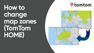 Changing a Map Zone with TomTom HOME