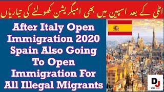 Italy open immigration After Now Spain is Ready to Open Immigration 2020