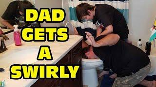 Kid Gives His Dad A Swirly - Dunk In Toilet Gone Wrong - Freak Out! [Original]
