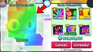 OMG! SHINY RAINBOW TITANIC RICH CAT TRADES! The RAVE Update Made Me RICH!