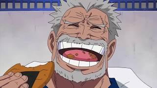 Garp is proud of Luffy and brags to Sengoku   One Piece 443 Eng Sub