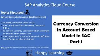 13 SAC Currency Conversion Part 1