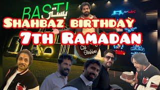 Ch Shahbaz official ki birthday || Iftari karny Basti Restaurant ponch gaye || Macho boyz || zoonash