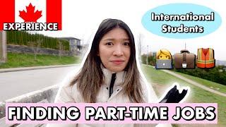 How to Get Part-Time Jobs in Canada for International Students 