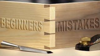 BEGINNERS' MISTAKES When Dovetailing! How To Hand-cut Dovetails (Part 1)