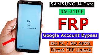 Samsung Galaxy J4 Core Frp Bypass (SM-J410F) Google Account Remove Without PC 2023 New Update