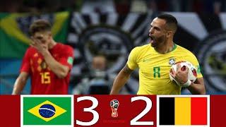 VIRADA ÉPICA - Brasil 3 x 2 Bélgica  - Melhores Momentos  - Copa do Mundo 2018 - Parodia