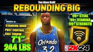 The MOST TOXIC ‘REBOUNDING BIG’ Build To Make For NBA 2K24… BEST BIG MAN/CENTER BUILD!