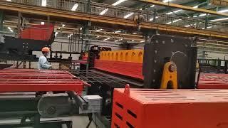 TJK machinery fully auto - 3D double layer fence welding line