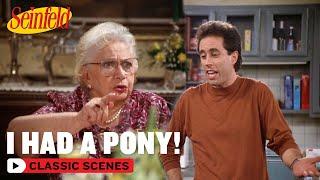 Jerry Thinks He May Have Killed Manya | The Pony Remark | Seinfeld