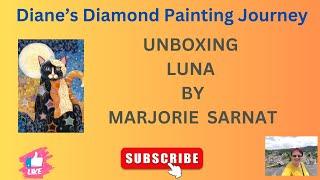 Unboxing Luna by Marjorie Sarnat from Diamond Art Club ️ ‍⬛