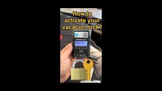 How to activate your vacation lock from your wallbutton? #liftmaster #garagedooropener #chamberlain