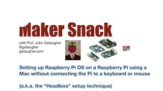 NEWER VERSION AVAILABLE - link in description - Headless Raspberry Pi OS Install & Setup THIS IS OLD