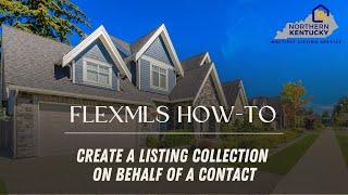 How to create a listing collection on behalf of a contact