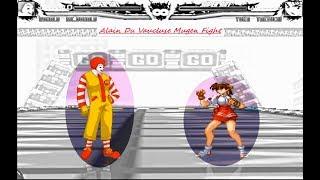 Mugen : Ronald McDonald Vs Yuka Takeuchi (Variable Geo) (Request)