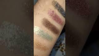 PALETA "ALL O WANT" BY CONMDEMIRIAM DE CORAZONA (SWATCHES) #shorts #corazona #maquillalia