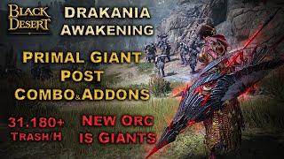 BDO | New Orcs is Giant Post? - Drakania Awakening - Special Crystals 31180+ Trash Per Hour Lv.2 |