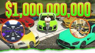 $1,000,000,000 spending Spree In GTA 5 Online