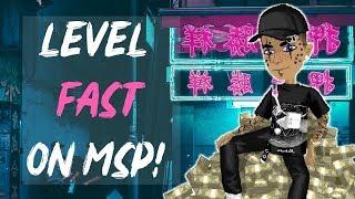 How To LEVEL FAST on MSP! | Ultimate Guide for Earning Fame | BLORANGETIGER