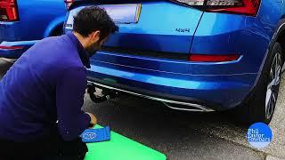 Detachable tow bar install - Skoda Kodiaq 2020 - Tow Trust tow bar.