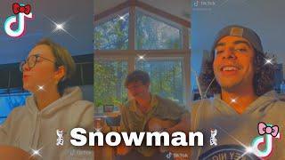 Snowman | Sia | Tiktok Compilation (cover)