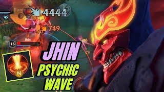 WILD RIFT JHIN PSYCHIC WAVE IS OP NEW RUNE IN PATCH 5.1 (BUILD AND RUNES)