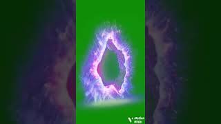 Green screen purple and blue portal teleporting (free!!) 