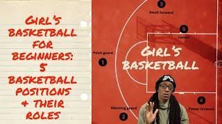 Girl's basketball for beginners: 5 basketball positions and their roles