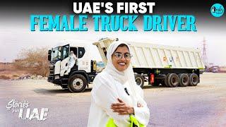 Journey Of UAE's First Indian Female Truck Driver | Stories From UAE | Curly Tales ME