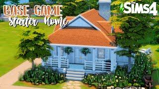 BASE GAME STARTER HOME  | The Sims 4 Speedbuild