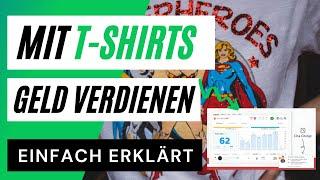 Mit T Shirts online Geld verdienen - Merch by Amazon, Spreadshirt und Co!