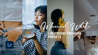 Minimal White Preset Lightroom Edit Pictures | Lightroom DNG Presets