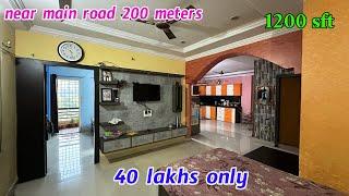 2bhk flat for sale in Bachupally(p459) || #40lakhs ||number…6281118626 || near main raod 200 metres