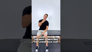 3 Stretches To Alleviate Your Lower Back Pain INSTANTLY #backpain