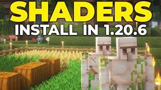 How To Download & Install Minecraft Shaders 1.20.6 on PC