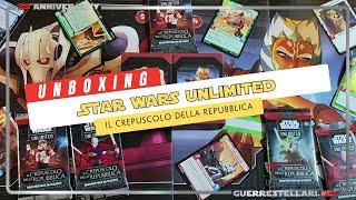 Unboxing Asmodee Star Wars: Il Crepuscolo della Repubblica