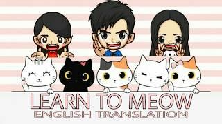 Learn to meow Lyrics (english translation) - xiao feng feng & Xiao Panpan